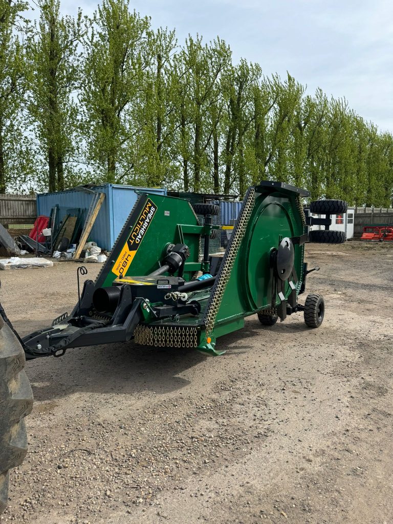 tractor hire Buckinghamshire - additional spearhead topper